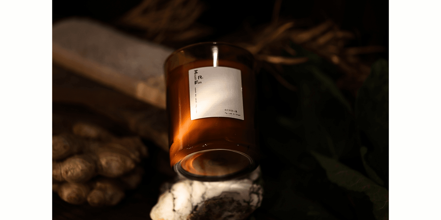 Fig Leaves Scented Candle