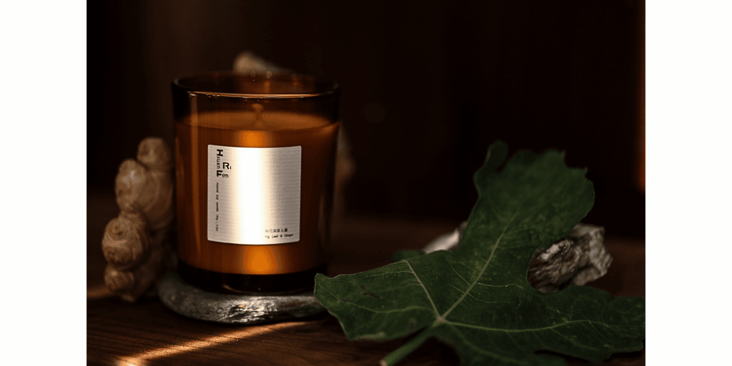 Fig Leaves Scented Candle